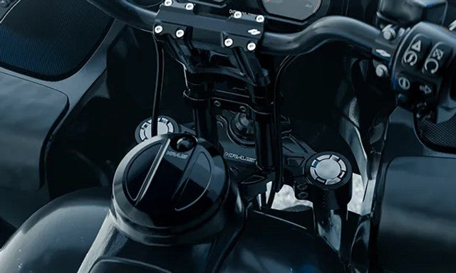 KRAUS Isolated Riser Straight (M8 Touring, M8 Softail)