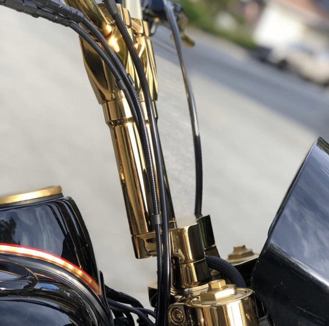 KRAUS Isolated Riser Straight (M8 Touring, M8 Softail)