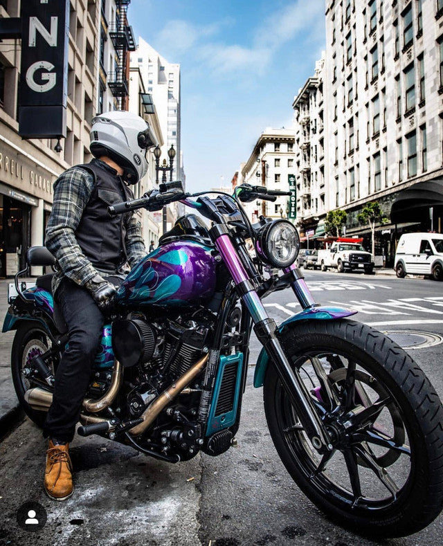 KRAUS Isolated Riser Straight (M8 Touring, M8 Softail)