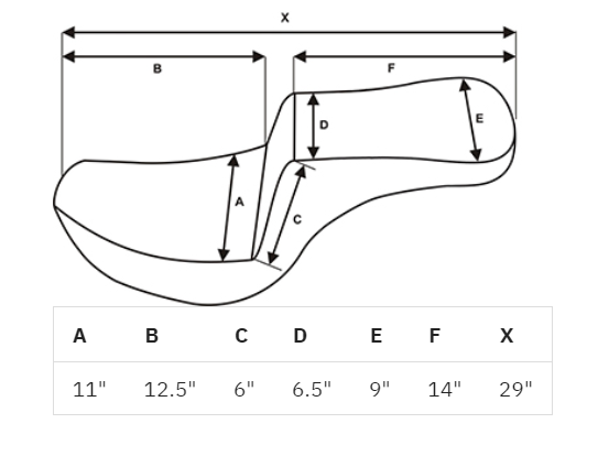 2006-2017 FXD, FXDWG, FLD Dyna Tour Step Up™ Front & Rear LS Seats