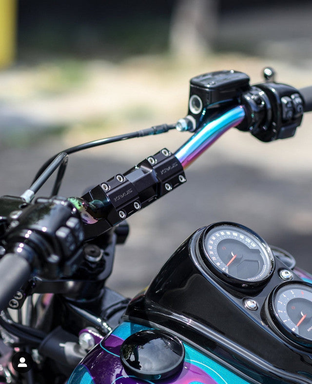 KRAUS Isolated Riser Straight (M8 Touring, M8 Softail)