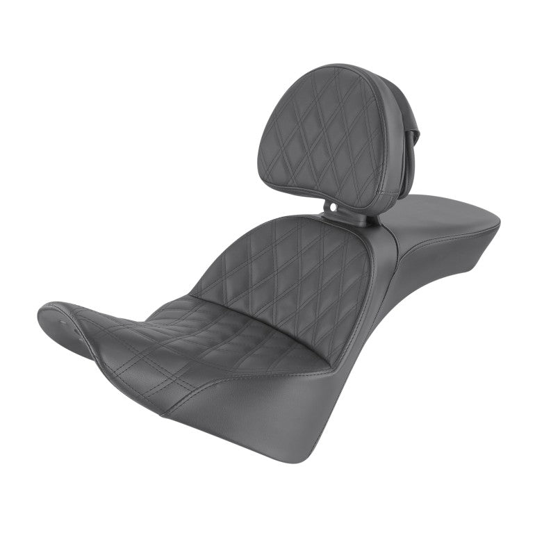 2018-2024 FLDE、FLHC/S、FLSL Explorer™ LSシート(ライダーバックレスト付き)