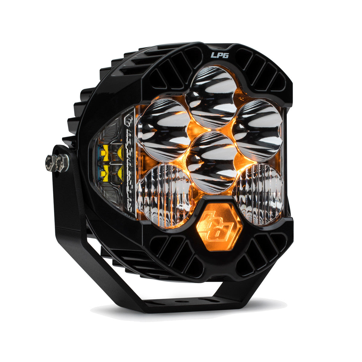 Baja Designs LP6 Pro LED Auxiliary Light Pod with Bracket & Harness for Low Rider ST