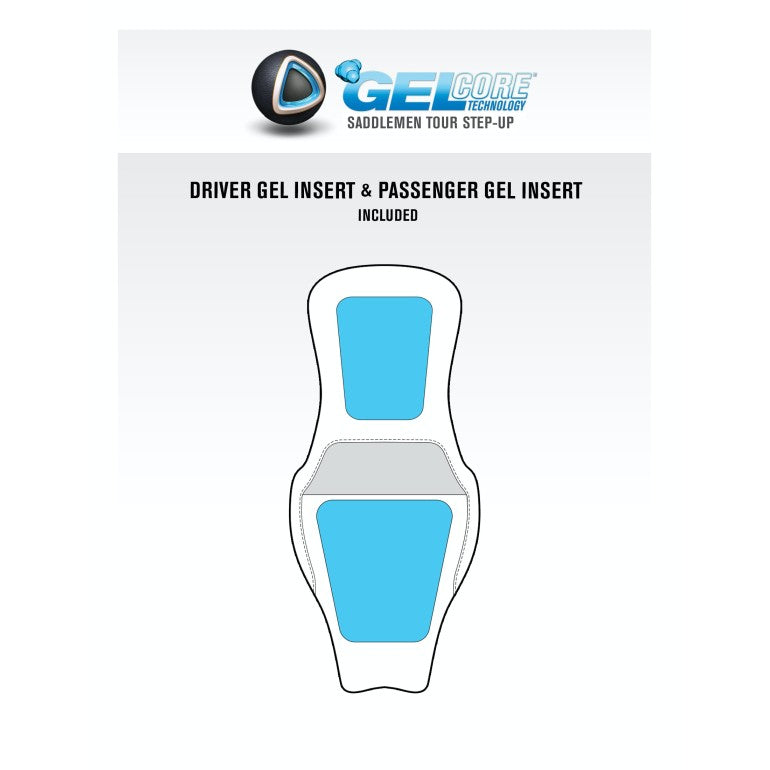 2006-2017 Dyna Model Tour Step Up™ Seat Rider Backrest Seat Front & Rear LS