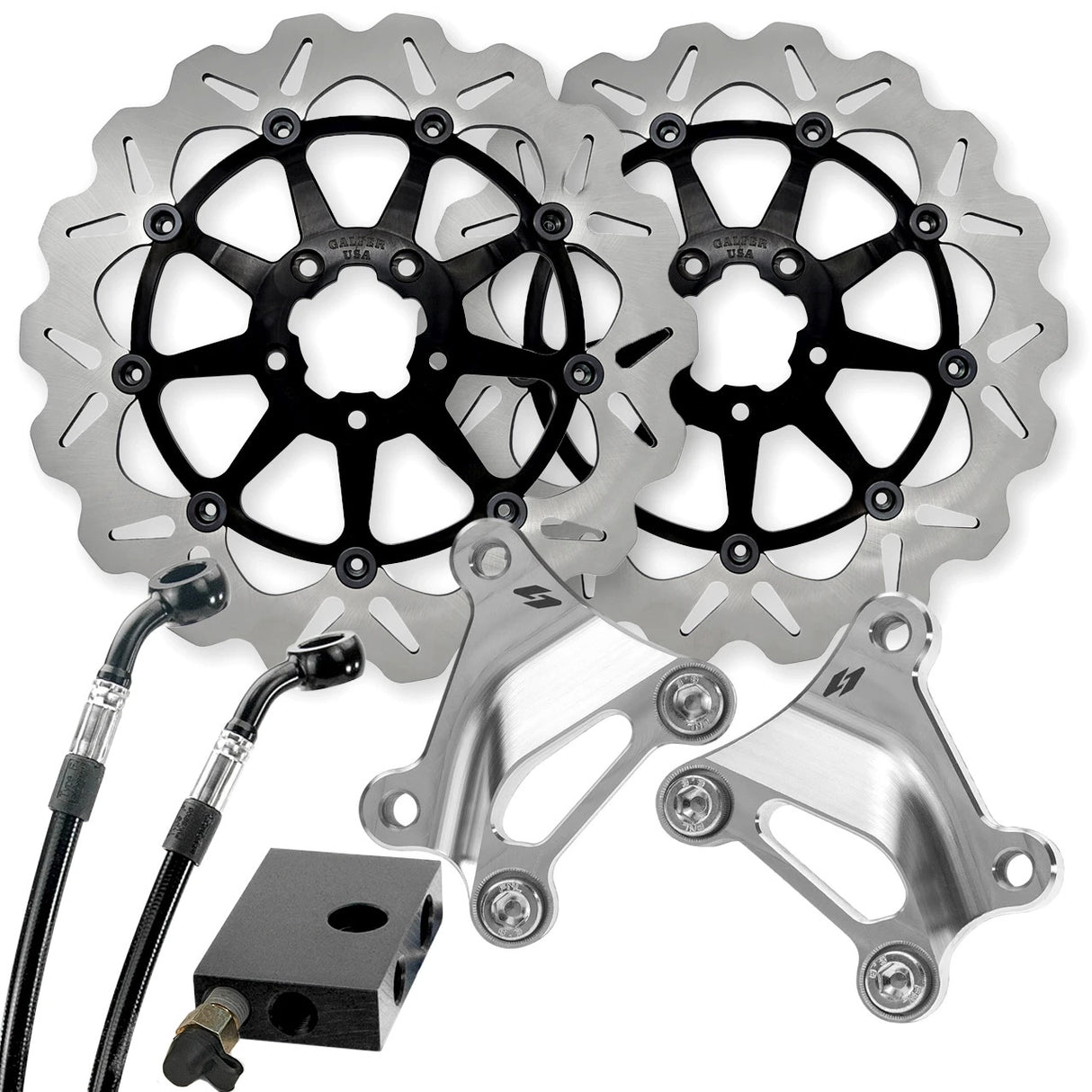 12.5 inch BIG WAVE brake kit (M8 Softail)