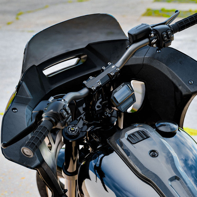 ブラック KR ローハンドルバー