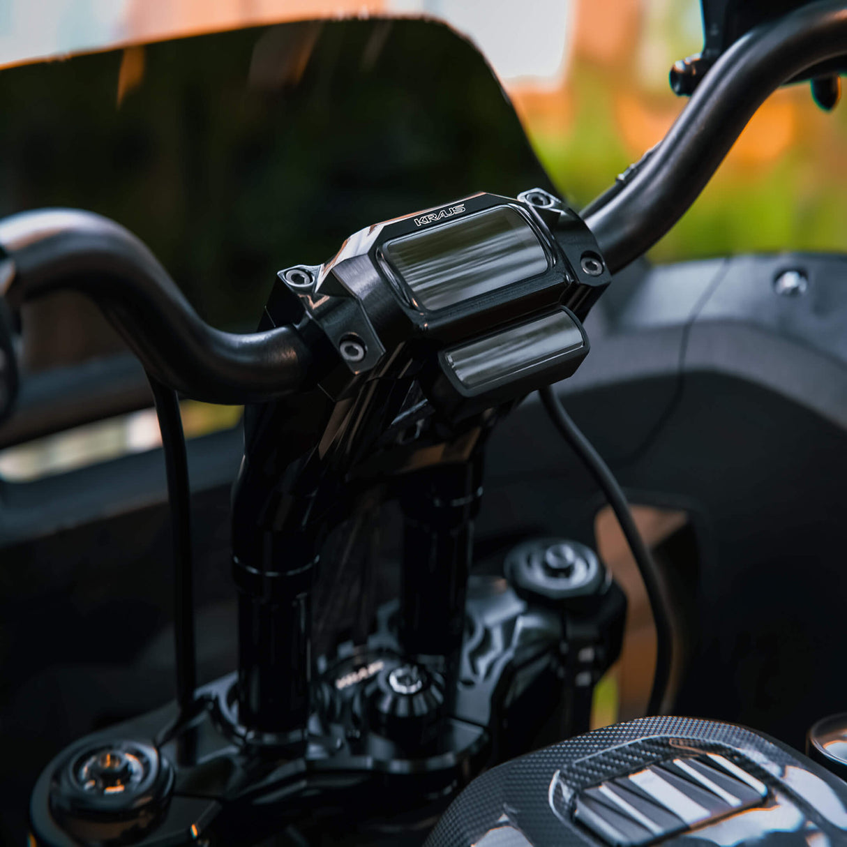 Kraus Core Isolated Riser Straight (Touring, M8 Softail)