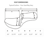 2018-2024 Softail Street Bob FXBB/S, Standard FXST Tour Step Up™ Front &amp; Rear LS Seats