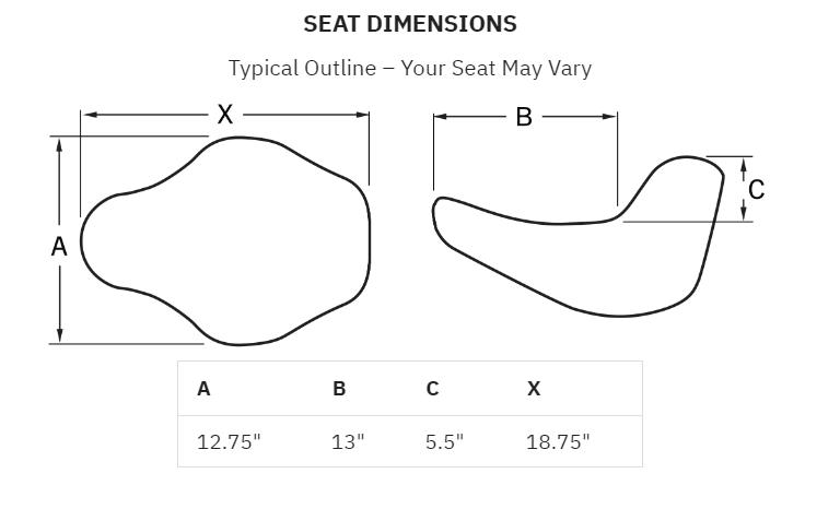 ブレイクアウト レネゲード™ LS ソロシート|0801-1176|SADDLEMEN ブレイクアウト レネゲード™ LS ソロシート|0801-1176|SADDLEMEN