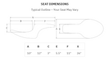 2004-2021 Sportster Profiler™ LS Seat (4.5G Tank)