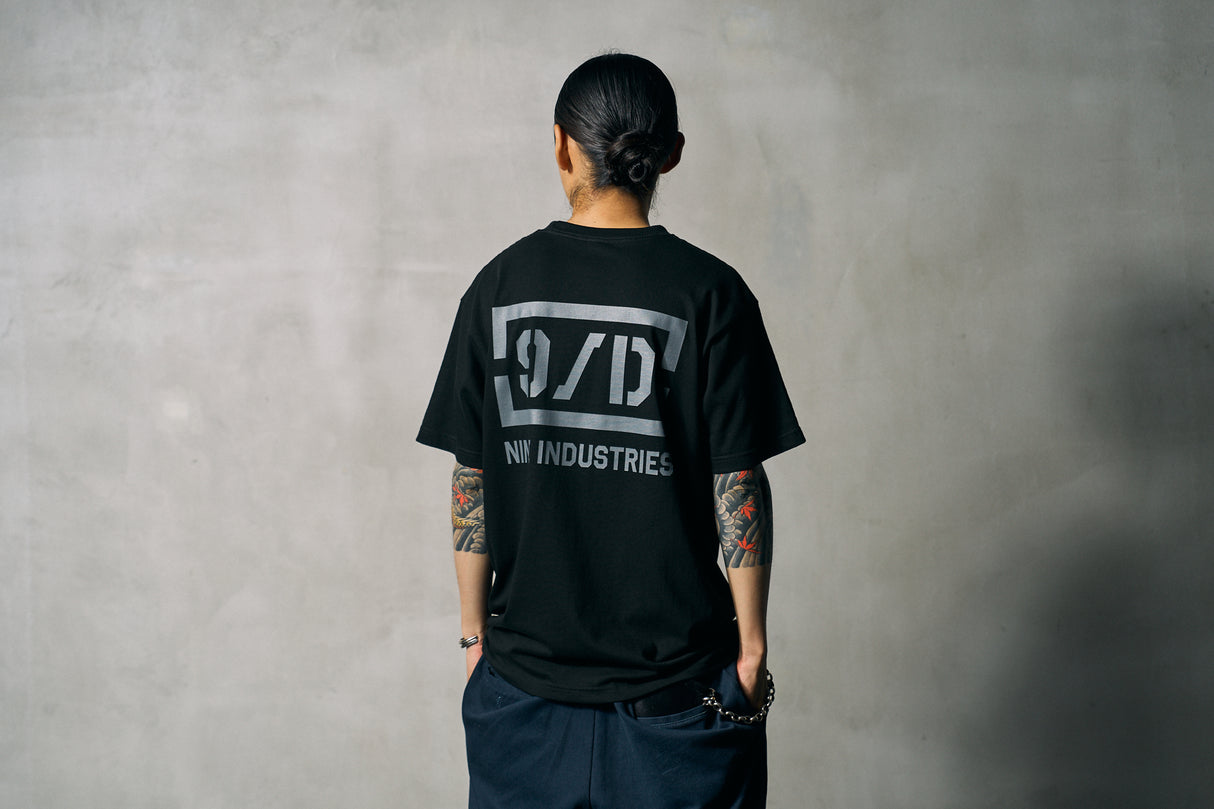 LOGO T shirt Black / Grey Logo