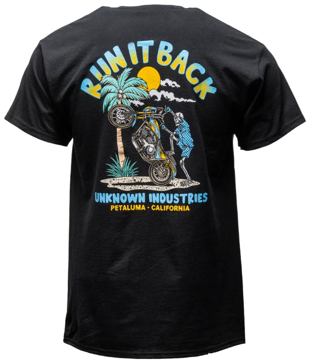 UNKNOWN INDUSTRIES T Shirt "RUN IT BACK 2"