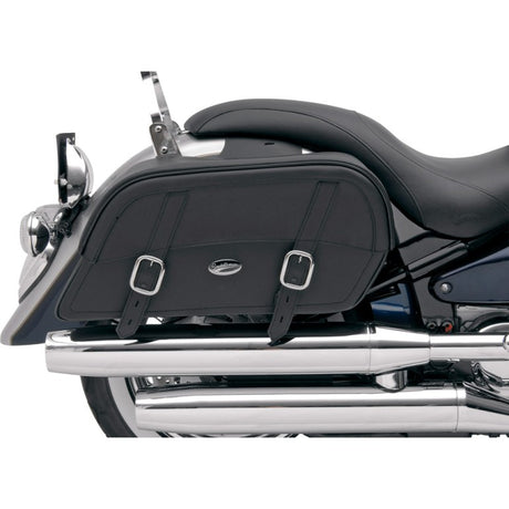 Express Drifter Slant Saddlebags, Extra Jumbo