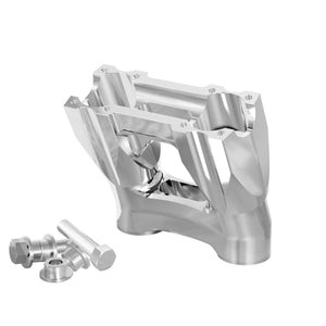 KRAUS Isolated Riser Kickback (for Dyna, 2018 and earlier Softail, Sportster, FXR) without top plate