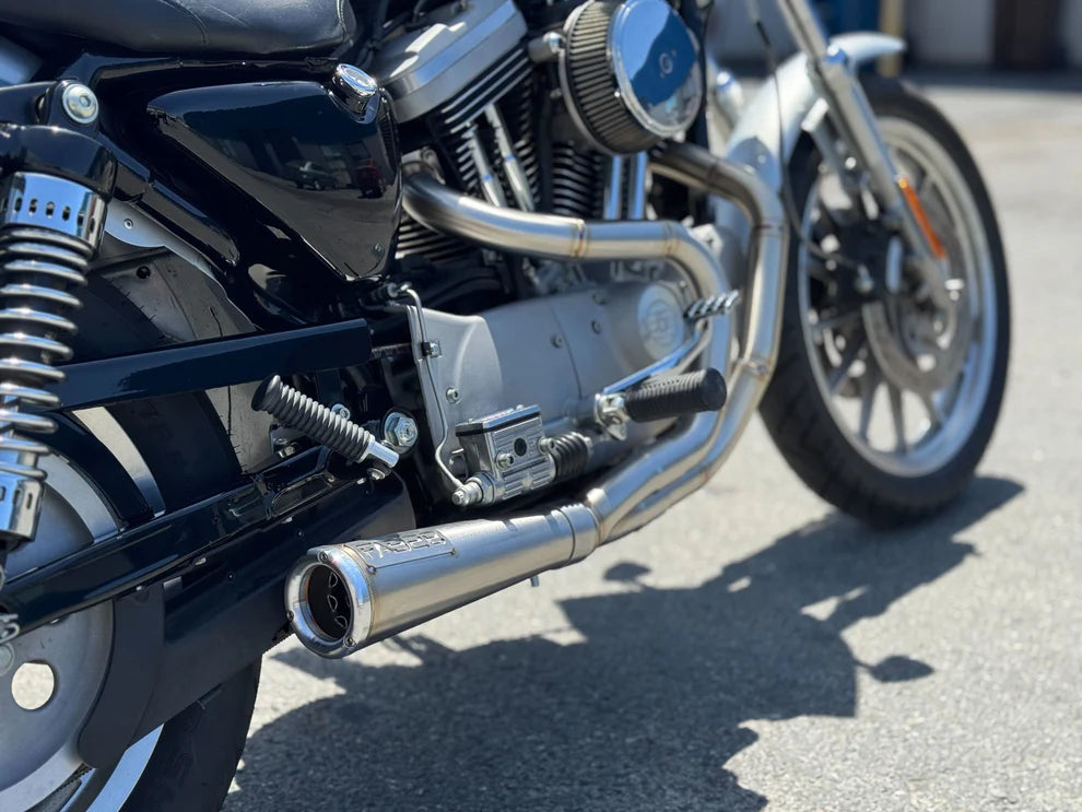 FAB28 スポーツスター用エキゾースト（ソリッドマウント対応