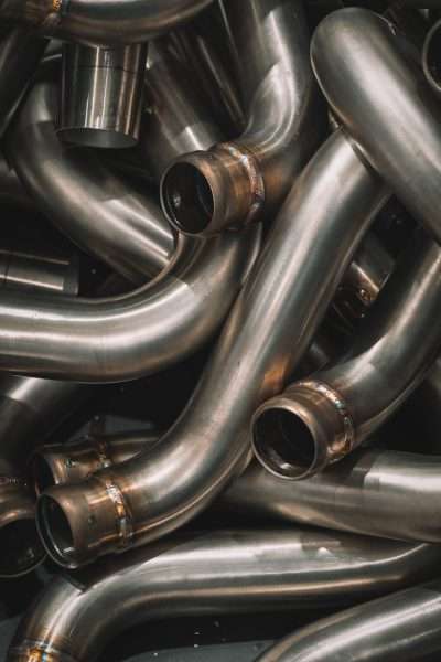 RED THUNDER EXHAUST 2-in-1 レギュラー M8 ソフテイル｜NINE INDUSTRIES
