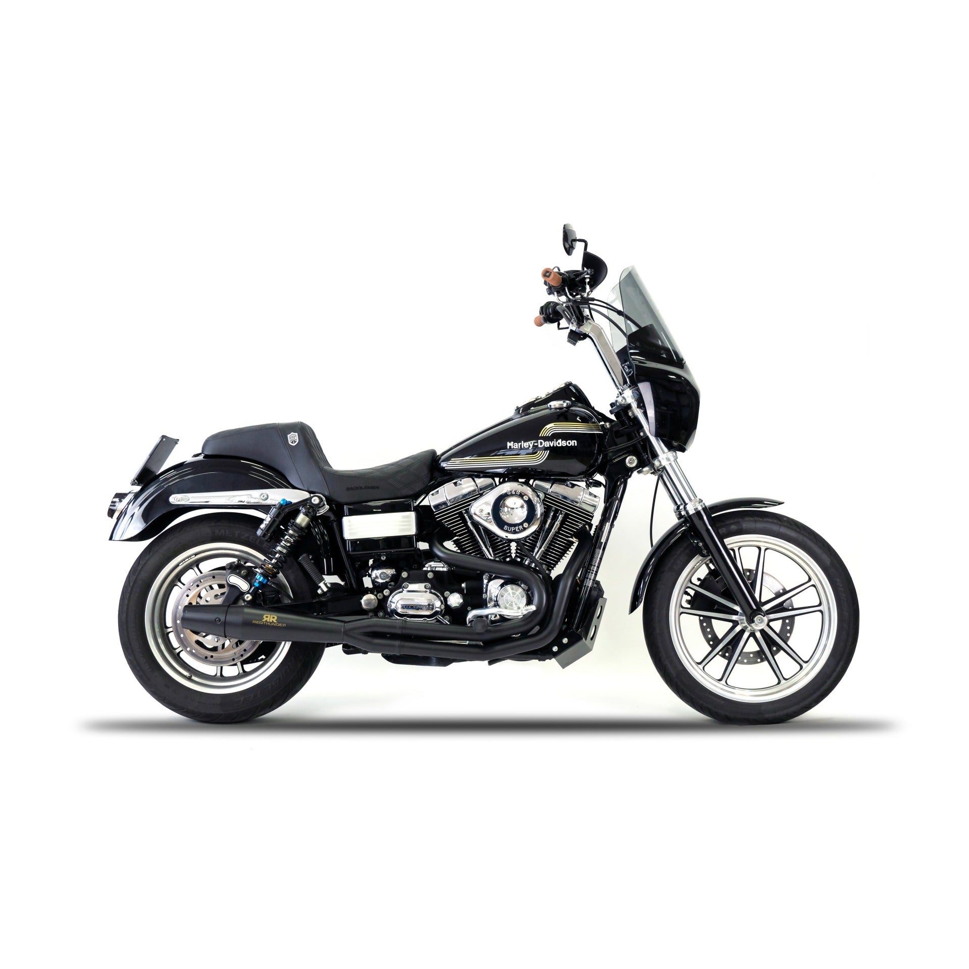 RED THUNDER EXHAUST 2 in 1 6Speed NINE INDUSTRIES