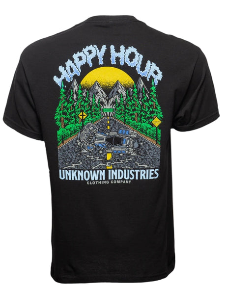 UNKNOWN INDUSTRIES T Shirt "HAPPY HOUR"