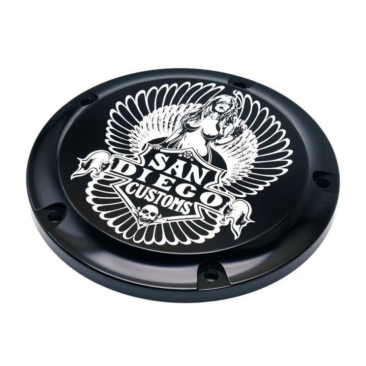 25701177 ハーレー純正 ダービーカバー Empire 19年以降 ソフテイル 黒