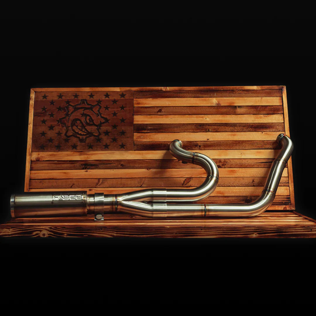 M8ソフテイル用 FAB28エキゾースト｜ハーレーダビッドソン カスタム