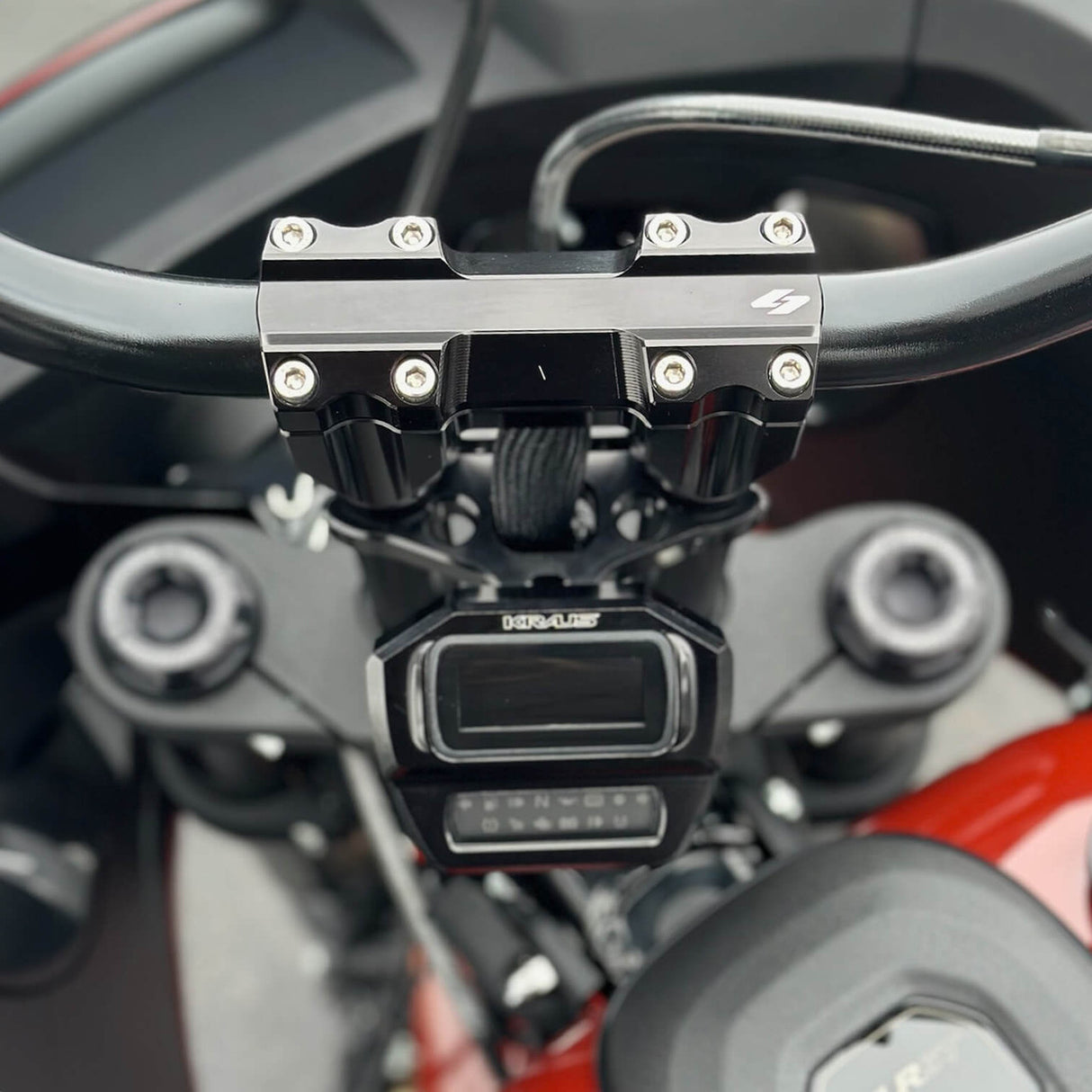 KRAUS Isolated Riser Kickback (Dyna, Pre-2018 Softail, Sportster, FXR)