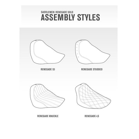 2018-2024 FLDE, FLHC/FLHCS Renegade™ LS Solo Seat