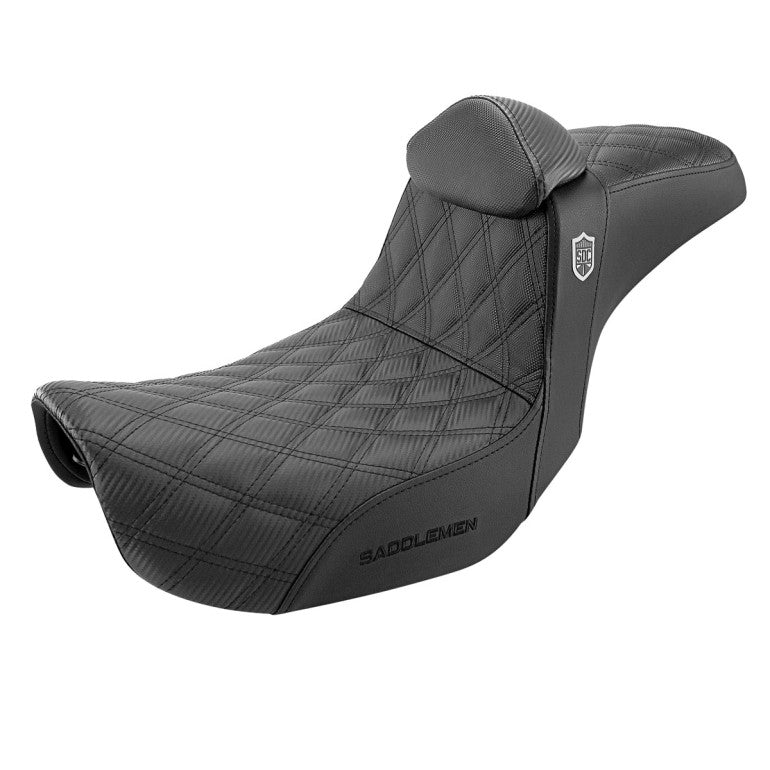 SDC Pro Series Performance Gripper Backrest Seat (2006-2017 Dyna)