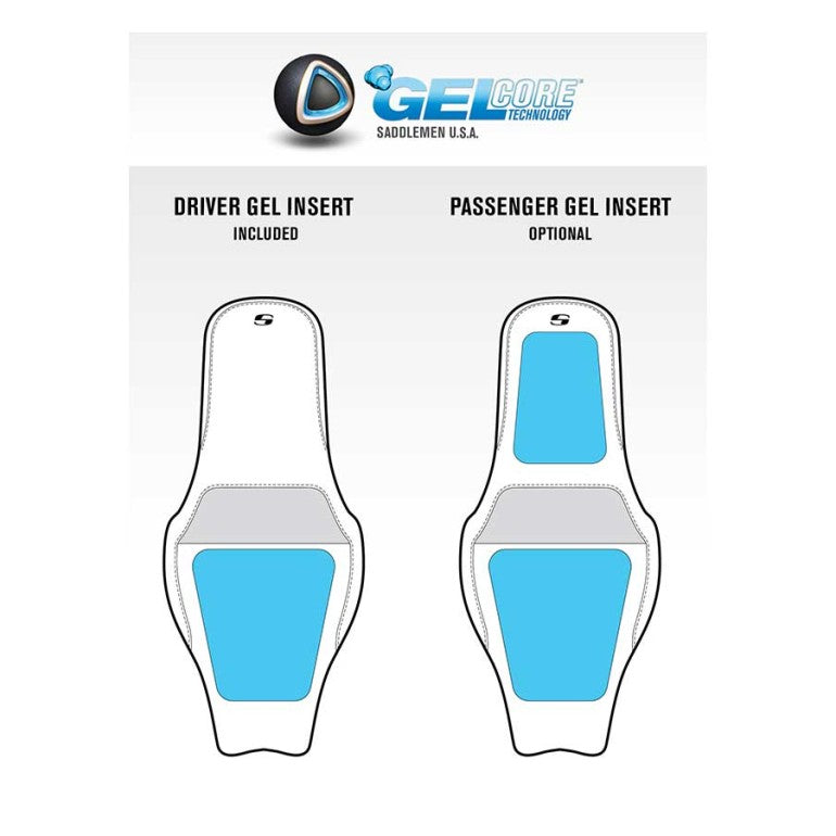 2018-2024 FLDE, FLHC/S, FLSL Step-Up™ Front &amp; Rear LS Seats