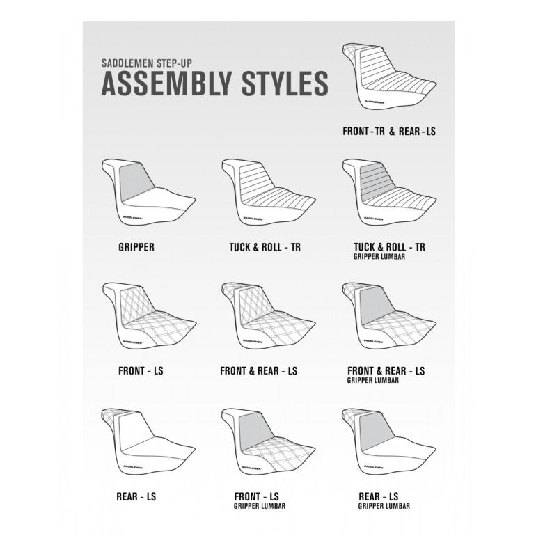 2018-2024 Fat Boy FLFB/FLFBS, 2023-24 Breakout Step-Up™ Front &amp; Rear LS Seats