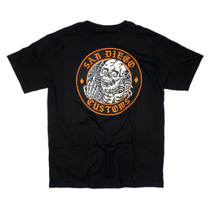 SKIPPER SS T-SHIRT - BLACK