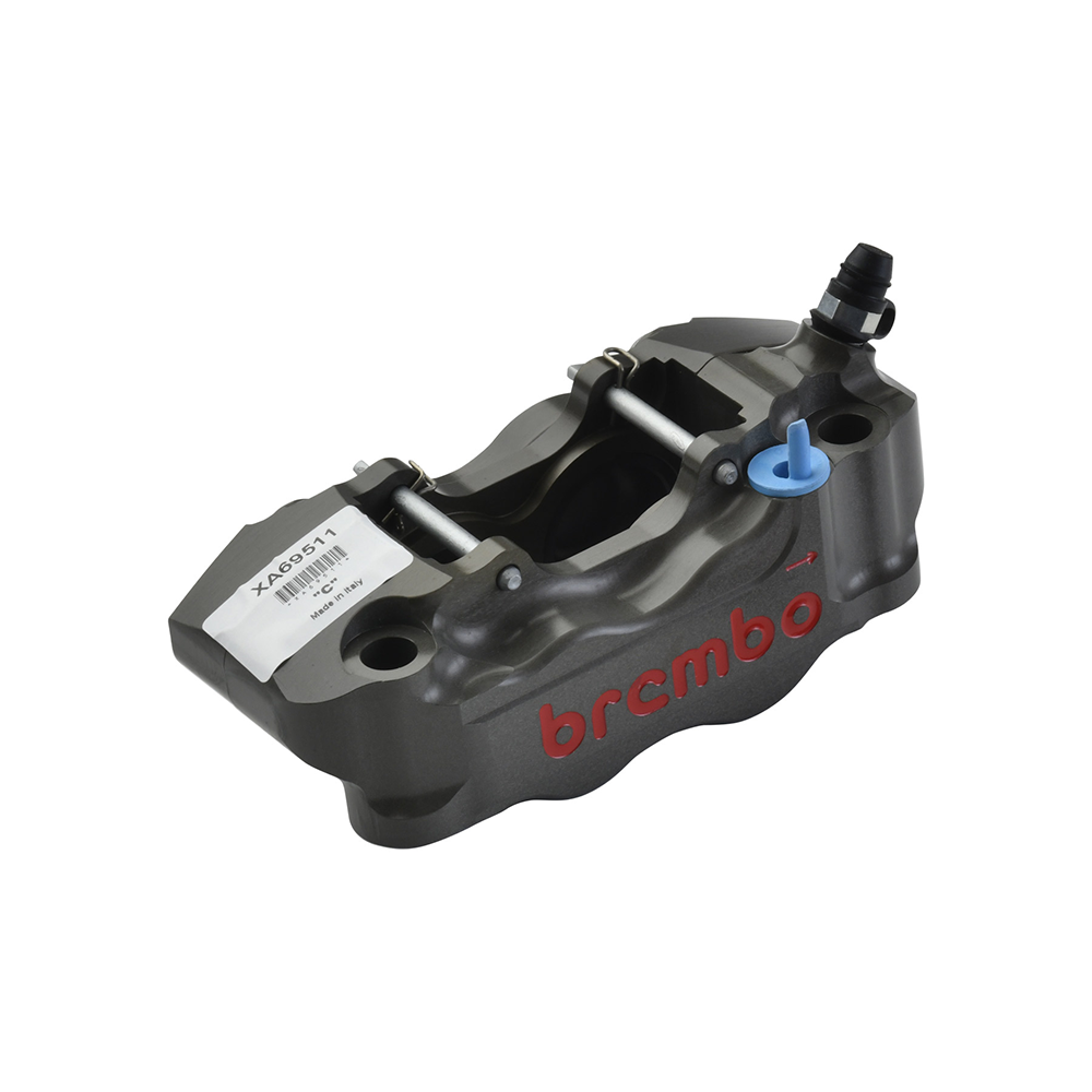 bremboレーシングキャリパーCNC40mmピッチ　送料込み　削り出し レーシング ラジアル CNC 4P キャリパー｜ブレンボ（Brembo）｜NINE