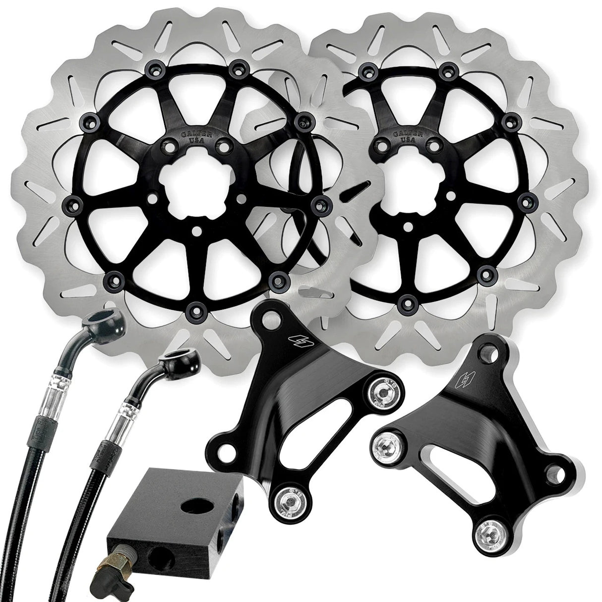 12.5 inch BIG WAVE brake kit (for Softail)