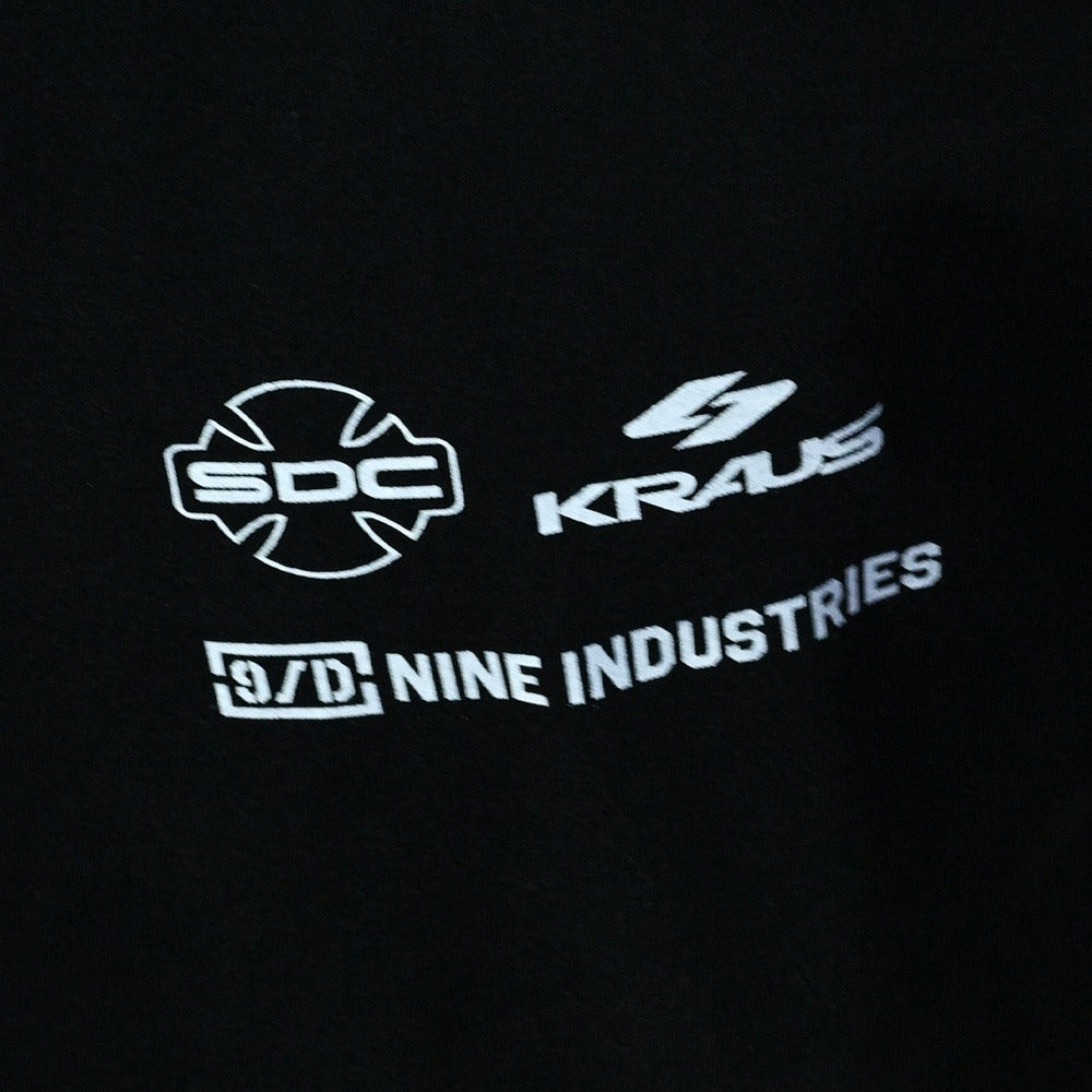 NINE INDUSTRIES SDC KRAUS NINE Triple Name T-Shirt