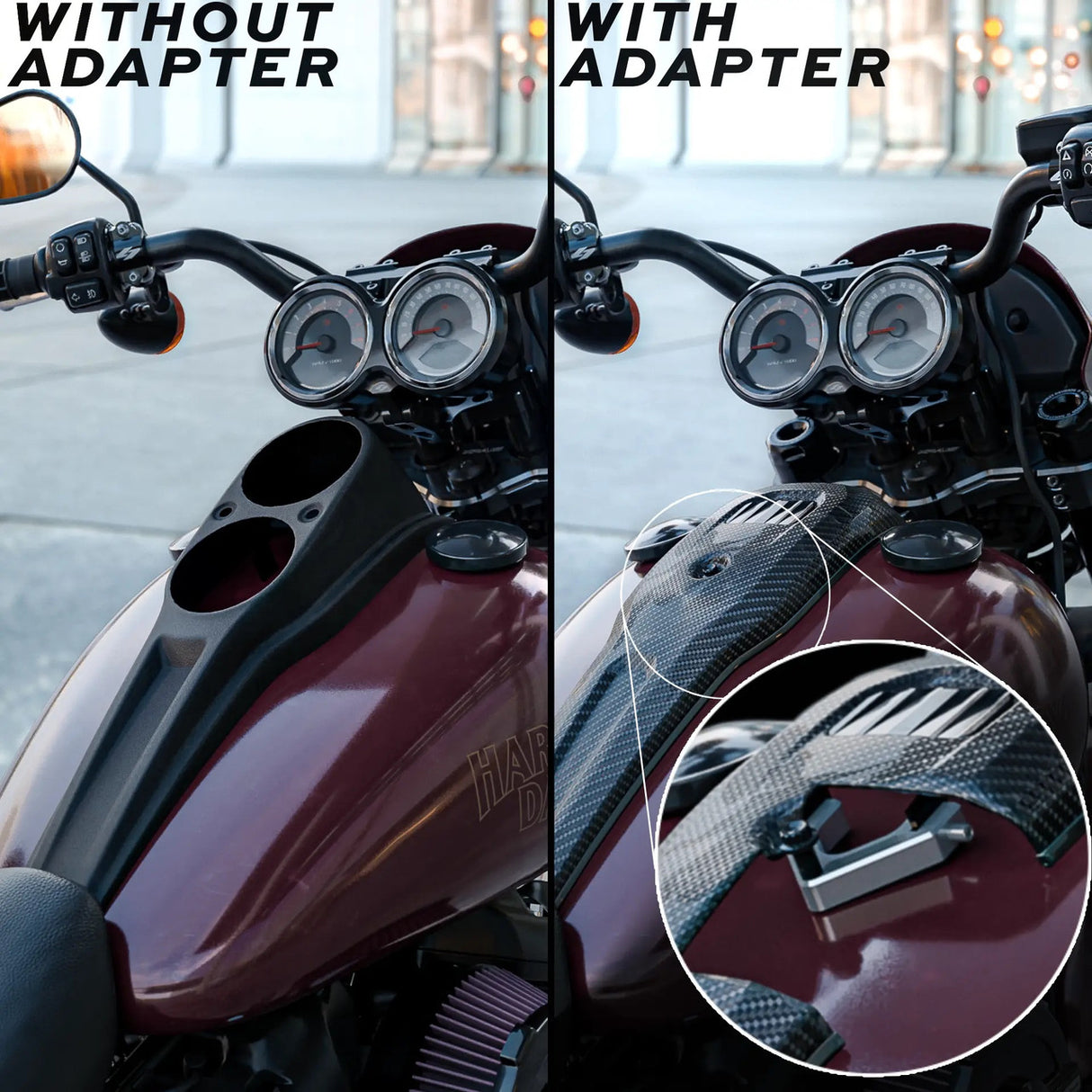 SOFTAIL Dash Adapter
